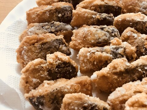 フライパンでサバの竜田揚げ♪
